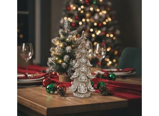 Dekorace perníkový stromek Gingerbread Tree - 14*14*30 cm