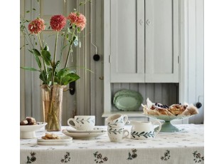 Zelený kovový dekorativní podnos na noze Maja green - Ø 30*9 cm