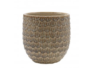 Latté obal na květináč se vzorem Gaston - Ø 14*14 cm