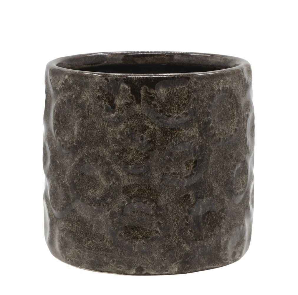 Coffee obal na květináč se vzorem Gaston - Ø 12*11 cm