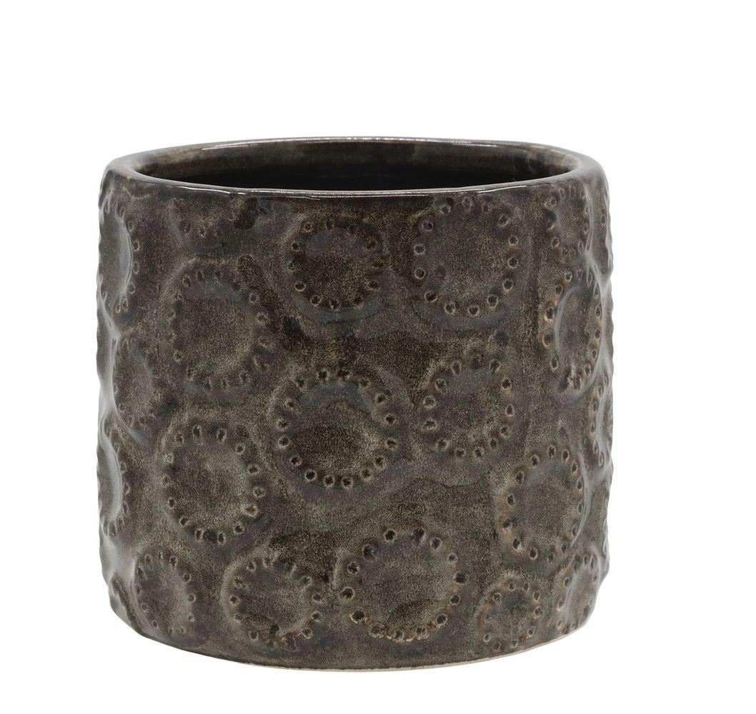 Coffee obal na květináč se vzorem Gaston - Ø 15*13 cm