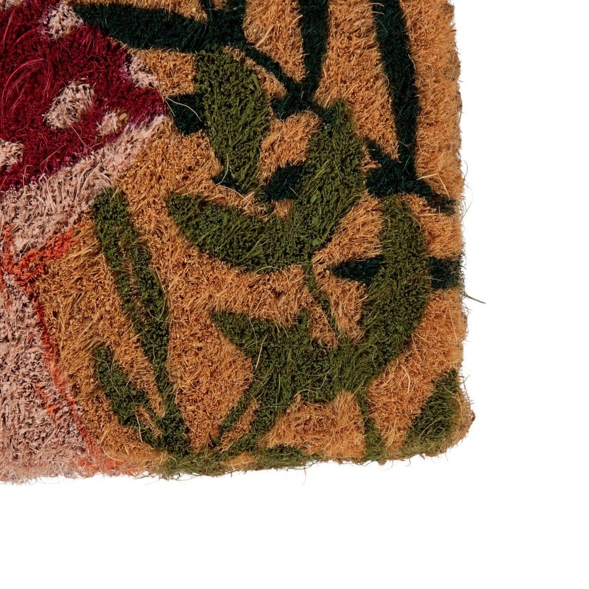 Ručně vyrobená rohožka z kokosových vláken s houbami - 75*45*4cm Mars & More Ručně vyrobená rohožka z kokosových vláken s houbami - 75*45*4cm Mars & More