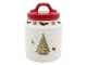 Keramická dóza se stromkem a víčkem Chrissie - Ø 10*14 cm / 0,5L Exner