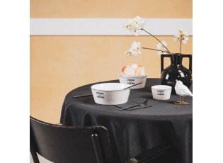 Krémová porcelánová salátová miska Crème de la Crème - Ø 17,5*6,5 cm