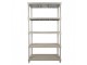 Šedý antik dřevěný regál Milburne - 110*40*210 cm Clayre & Eef