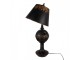 Černá antik kovová lampa Jallia - Ø 35*78 cm E27/ 1*60W Clayre & Eef