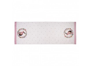 Běhoun na stůl zajíc s květy Easter Whispers Collection - 50*140 cm