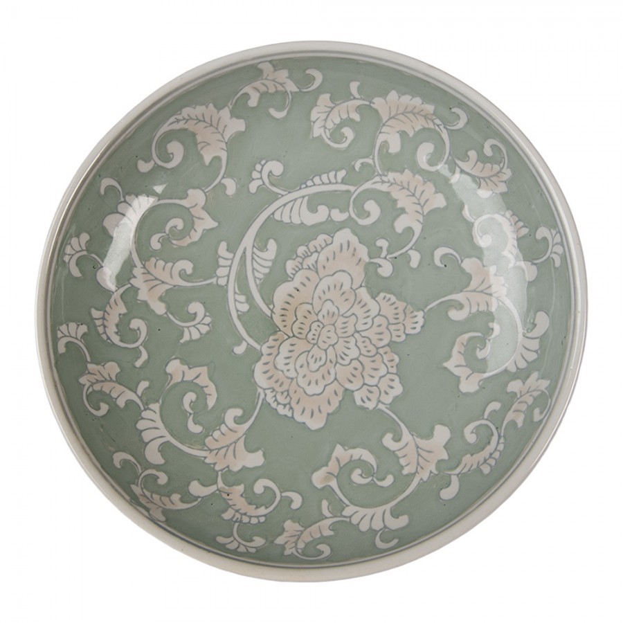 Porcelánová mísa na noze Vintage Unique L - Ø 32*15 cm