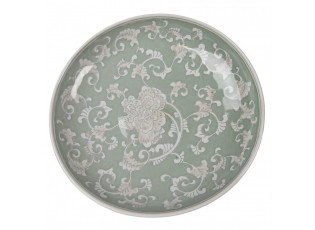 Porcelánová mísa na noze Vintage Unique M - Ø 26*13 cm