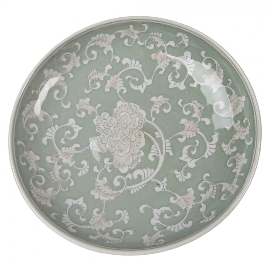 Porcelánová mísa na noze Vintage Unique M - Ø 26*13 cm