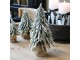 Zasněžený vánoční stromek v jutě Fleur Pine Tree - 35 cm Chic Antique