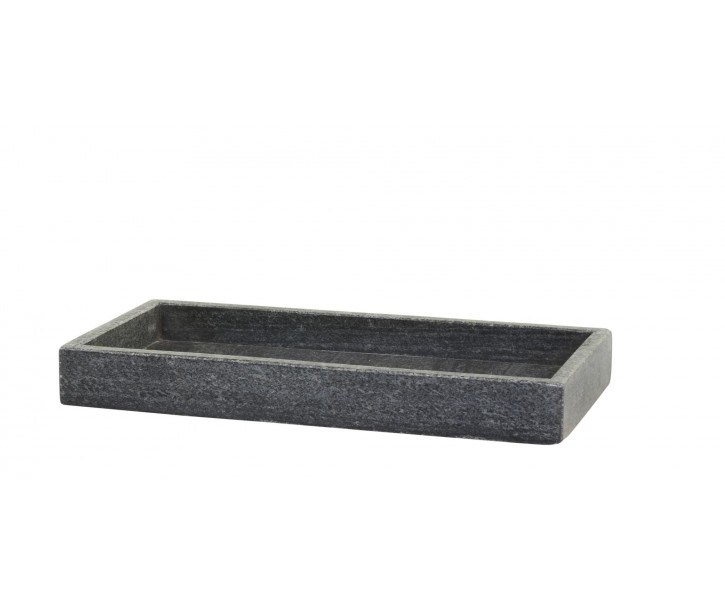 Granitový mramorový podnos Morlaix - 30*14*3,5 cm Chic Antique