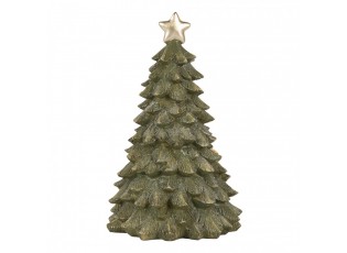 Vánoční dekorace stromek se svatou rodinou - Ø 15*24 cm