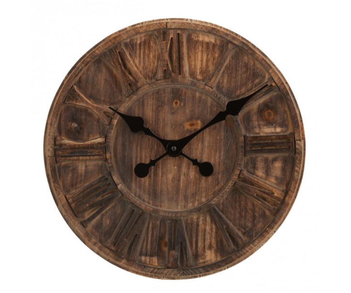 Nástěnné hodiny s římskými číslicemi Placide - Ø 40*5 cm J-Line by Jolipa