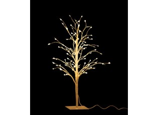Dekorace bílý svítící stromeček Tree Bare Led S - Ø 20*57 cm