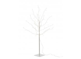 Dekorace bílý svítící stromeček Tree Bare Led M - Ø 80*100 cm