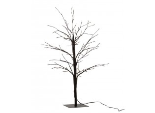 Dekorace černý svítící stromeček Tree Bare Led S - Ø 20*57 cm