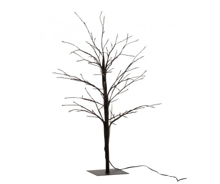 Dekorace černý svítící stromeček Tree Bare Led S - Ø 20*57 cm J-Line by Jolipa