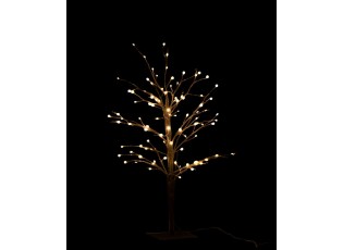 Dekorace černý svítící stromeček Tree Bare Led S - Ø 20*57 cm