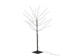 Dekorace černý svítící stromeček Tree Bare Led M - Ø 80*100 cm