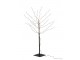 Dekorace černý svítící stromeček Tree Bare Led M - Ø 80*100 cm J-Line by Jolipa