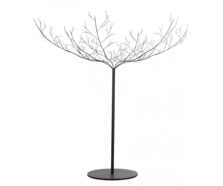 Černý veliký kovový dekorační strom Tree Black - 255*255*250 cm J-Line by Jolipa
