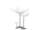 Černý veliký kovový dekorační strom Tree Black - 255*255*250 cm J-Line by Jolipa
