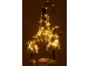 Vánoční zasněžený stromek s Led světýlky Xmas M - 18*55 cm J-Line by Jolipa