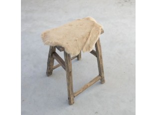 Béžová králičí kůže Rabb - 30*2*40cm