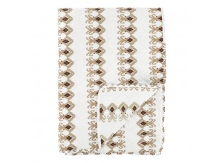 Krémový přehoz Paisley vzor Aix Quilt - 130*180 cm