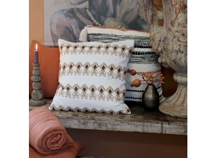 Krémový povlak na polštář Paisley vzor Aix Quilt - 50*50 cm