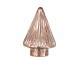 Růžový svítící skleněný stromek Tree Led - Ø 9*12 cm J-Line by Jolipa