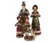Vánoční sbor Christmas Choir - 13*13*34/11*12*31/13*8*21/8*8*20 cm Clayre & Eef