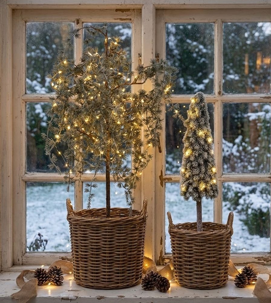 Vánoční dekorace cedrový stromek v květináči Cedar L - 40*40*85 cm Clayre & Eef Vánoční dekorace cedrový stromek v květináči Cedar L - 40*40*85 cm Clayre & Eef