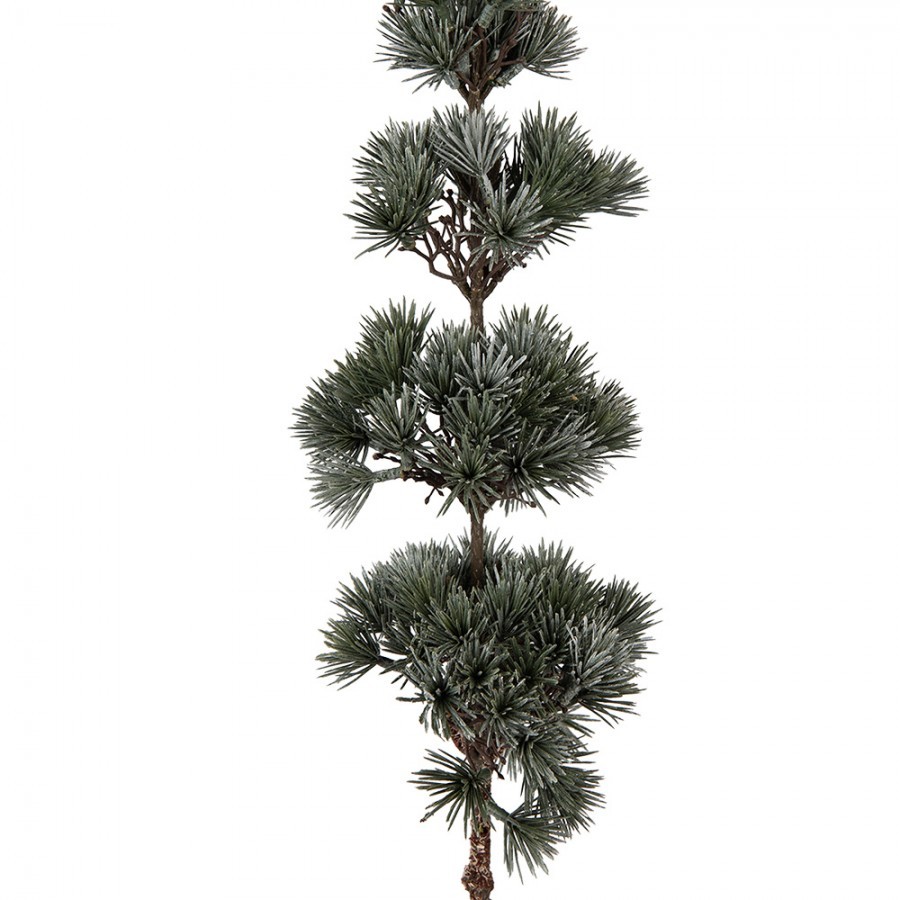 Vánoční dekorace jehličnatý stromek na dřevě L - 15*15*80 cm