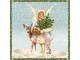 Papírové ubrousky s andílkem Snowy day - 33*33 cm (20ks) Ostatní
