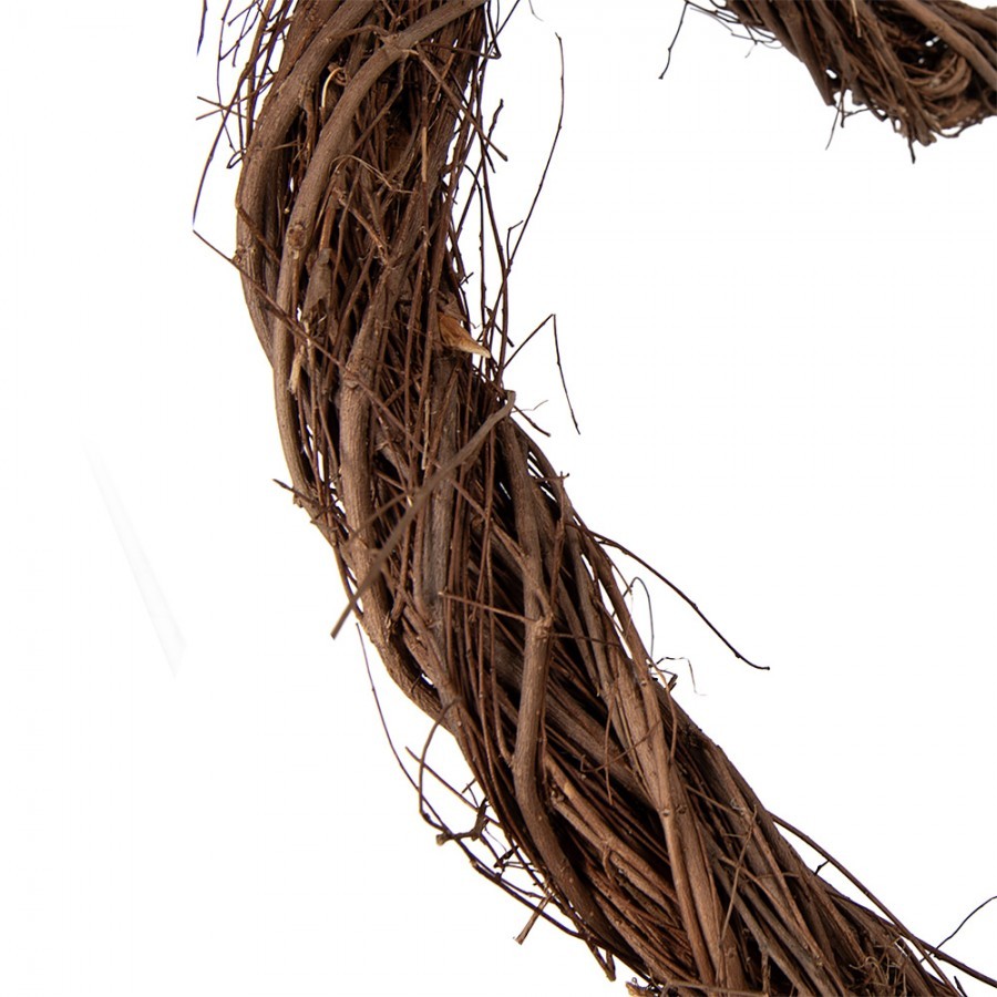 Přírodní hnědé proutěné srdce Woodly XS - 20*3*20 cm Clayre & Eef Přírodní hnědé proutěné srdce Woodly XS - 20*3*20 cm Clayre & Eef