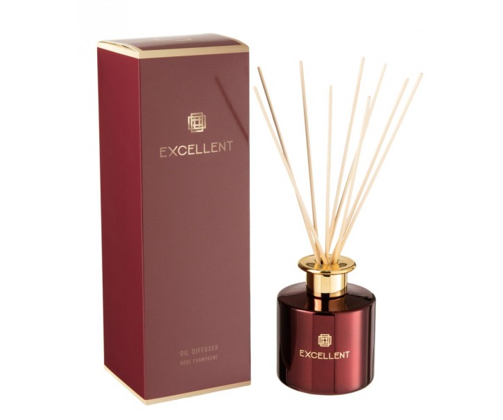 Interiérový difuzér vonný olej Excellent Rose Champagne - 150ml J-Line by Jolipa