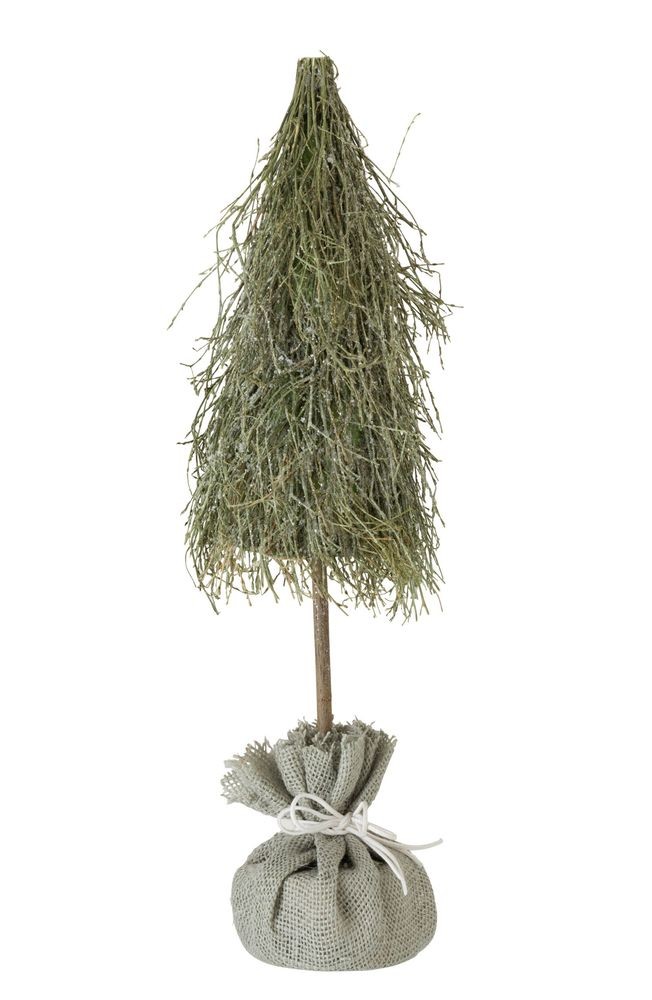 Přírodní dřevěný stromek z větviček Brichi - Ø 14*51 cm