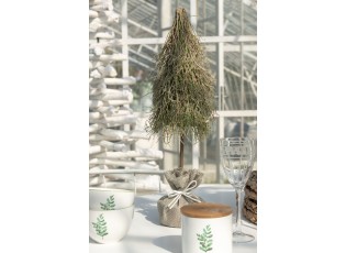 Přírodní dřevěný stromek z větviček Brichi - Ø 14*51 cm