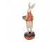 Decorative Figurine Rabbit 12x10x28 Cm Beige Plastic - 12*10*28 cm Clayre & Eef