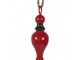 Christmas Ornament ? 8x41 Cm Red Green Metal - ? 8*41 cm Clayre & Eef