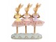 Dekorace tančící králíčci v sukýnkách - 23*8*25 cm Clayre & Eef
