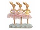 Dekorace tančící králíčci v sukýnkách - 23*8*25 cm Clayre & Eef