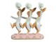 Dekorace tancující králíci s klobouky - 23*8*25 cm Clayre & Eef