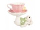 Decorative Figurine Rabbit 20x14x17 Cm White Plastic - 20*14*17 cm Clayre & Eef