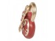 Decorative Figurine Heart 22x9x30 Cm Red Plastic - 22*9*30 cm Clayre & Eef