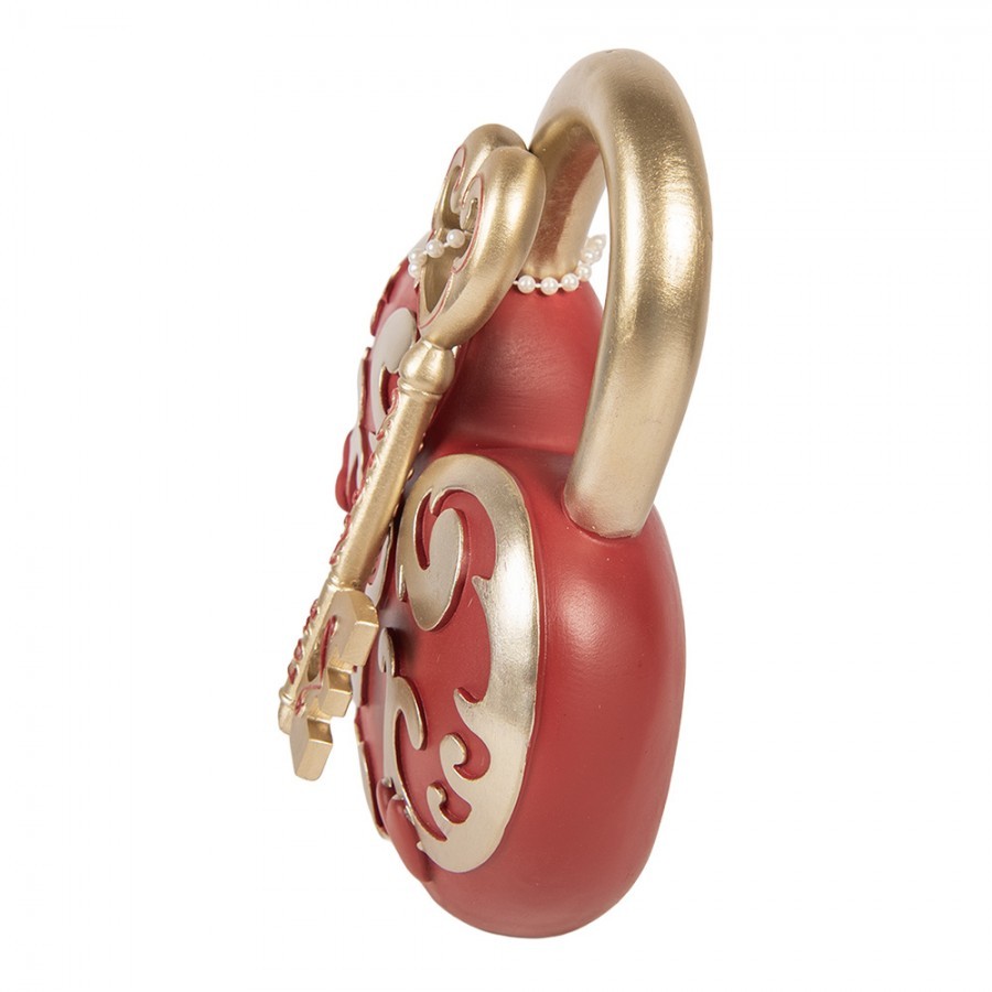 Decorative Figurine Heart 22x9x30 Cm Red Plastic - 22*9*30 cm