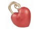 Decorative Figurine Heart 22x9x30 Cm Red Plastic - 22*9*30 cm Clayre & Eef