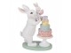  Dekorácia zajačikovia zdobiaca tortu vajíčkom - 21*10*27 cm Clayre & Eef
